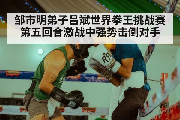 邹市明弟子吕斌世界拳王挑战赛第五回合激战中强势击倒对手